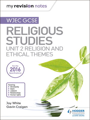 cover image of My Revision Notes WJEC GCSE Religious Studies